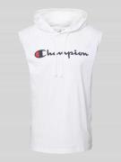 CHAMPION Tanktop mit Kapuze in Weiss, Größe L