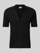 Drykorn Slim Fit Freizeithemd mit Reverskragen Modell 'RAY' in Black, ...