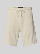 Marc O'Polo Regular Fit Sweatshorts aus Baumwoll-Frottee in Offwhite, ...