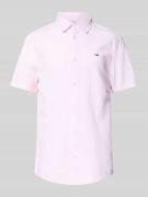 Tommy Jeans Regular Fit Freizeithemd aus Baumwoll-Leinen-Mix in Hellro...