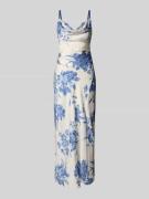 Guess Maxikleid mit Spitzenbesatz Modell 'ADLE' in Ecru, Größe M