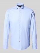 BOSS Regular Fit Business-Hemd mit Haifischkragen in Bleu, Größe 39