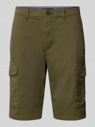 Tommy Hilfiger Relaxed Fit Cargoshorts aus Baumwoll-Elasthan-Mix in Ol...