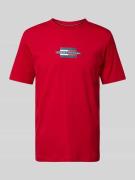 Tommy Hilfiger Regular Fit T-Shirt aus reiner Baumwolle in Rot, Größe ...