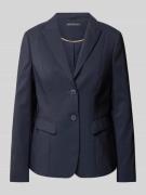 Betty Barclay Blazer mit angedeuteten Taschen in Marine, Größe 36