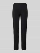 Raffaello Rossi Skinny Fit Hose mit breitem Bund in Black, Größe 36