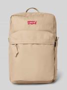 Levi's® Rucksack mit Label-Stitching in Taupe, Größe 1