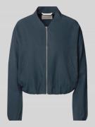 Marc O'Polo Regular Fit Blouson aus Lyocell-Leinen-Mix in Marine, Größ...