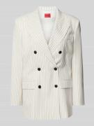 HUGO Blazer mit Reverskragen Modell 'Amelora' in Offwhite, Größe 42