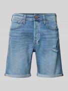 Jack & Jones Regular Fit Jeansshorts im 5-Pocket-Design Modell 'RICK' ...