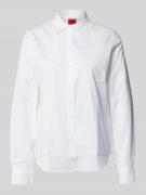 HUGO Regular Fit Bluse aus Baumwoll-Mix Modell 'THE ESSENTIAL SHIRT' i...
