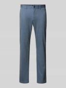 MCNEAL Slim Fit Chino mit Eingrifftaschen in Marine, Größe 42
