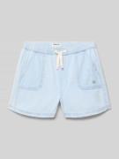 Roxy Jeansshorts mit elastischem Bund Modell 'CALL ON ME' in Hellblau,...