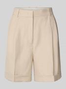 Tommy Hilfiger Regular Fit Chinoshorts mit Leinen-Anteil in Beige, Grö...