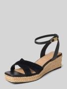 Tommy Hilfiger Espadrilles mit Keilabsatz in Black, Größe 38