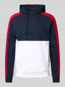 Tommy Hilfiger Regular Fit Hoodie aus reiner Baumwolle in Marine, Größ...