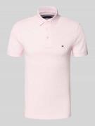 Tommy Hilfiger Slim Fit Poloshirt aus Baumwoll-Elasthan-Mix in Rosa, G...