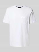 Tommy Hilfiger Regular Fit T-Shirt aus reiner Baumwolle in Weiss, Größ...