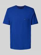Tommy Hilfiger Regular Fit T-Shirt aus reiner Baumwolle in Royal, Größ...