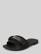 Guess Slides mit Label-Applikation Modell 'ELYZE' in Black, Größe 36