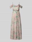 Jake*s Cocktail Abendkleid im Off-Shoulder-Look in Apfel Melange, Größ...