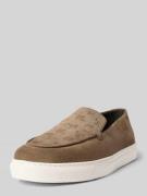 JOOP! SHOES Loafers aus Leder mit glatter Sohle in Beige, Größe 43