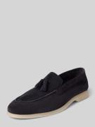 JOOP! SHOES Mokassins aus Leder Modell 'velluto franjo' in Marine, Grö...