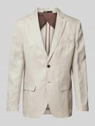 SELECTED HOMME Regular Fit 2-Knopf-Sakko aus reinem Leinen in Sand, Gr...