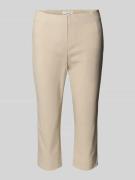 STEHMANN Caprihose aus Viskose-Mix Modell 'INA' in Beige, Größe 38