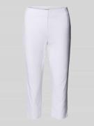 STEHMANN Caprihose aus Viskose-Mix Modell 'INA' in Weiss, Größe 40