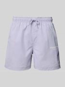 Jack & Jones Badehose mit elastischem Bund Modell 'NAXOS' in Flieder, ...