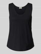Drykorn Trägertop mit Rundhalsausschnitt Modell 'SAIMI' in Black, Größ...