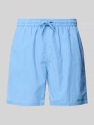 REVIEW Badehose mit elastischem Bund in Hellblau, Größe L