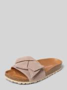 Verbenas Sandalette aus Leder Modell 'RANI' in Beige, Größe 42
