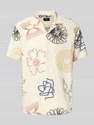 MCNEAL Freizeithemd mit Knopfleiste in Sand, Größe XXL