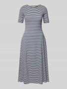 Christian Berg Woman Midikleid mit 1/2-Arm in Blau, Größe L