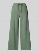 Christian Berg Woman Wide Leg Stoffhose in verkürzter Passform in Schi...
