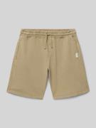 Garcia Shorts mit Eingrifftaschen und Kordelzug in Sand, Größe 140