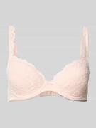 Marie Jo Push-up-BH aus Spitze Modell 'Cyrile' in Rose, Größe 70A