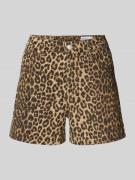 Vero Moda Regular Fit Jeansshorts aus Baumwoll-Mix Modell 'TESS' in Sa...