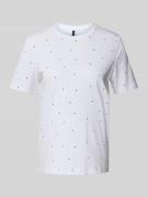 Vero Moda Regular Fit T-Shirt mit Motiv-Stitching Modell 'PAULINA' in ...