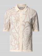 Only & Sons Freizeithemd mit Knopfleiste Modell 'KIMO' in Offwhite, Gr...