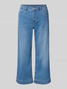 MAC Wide Leg Jeans im 5-Pocket-Design in Hellblau, Größe 40