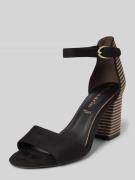 Tamaris Sandalette mit Blockabsatz in Black, Größe 36