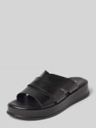 Tamaris Sandalette aus Leder mit Plateausohle in Black, Größe 38