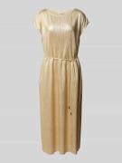 B.Young Midikleid mit Rundhalsausschnitt Modell 'PILLE' in Gold, Größe...