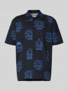 Edwin Regular Fit Freizeithemd mit Kentkragen in Black, Größe L