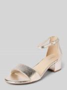 Tamaris High Heels mit Dornschließe in Silber, Größe 37