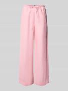 Mango Stoffhose mit elastischem Bund Modell 'ALADA' in Hellrosa, Größe...