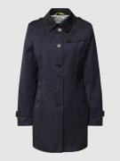 Fuchs Schmitt Trenchcoat mit Umlegekragen in Marine, Größe 36